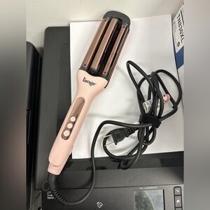 L'ange Hair Le Vogue Titanium Deep Waver in the blush color